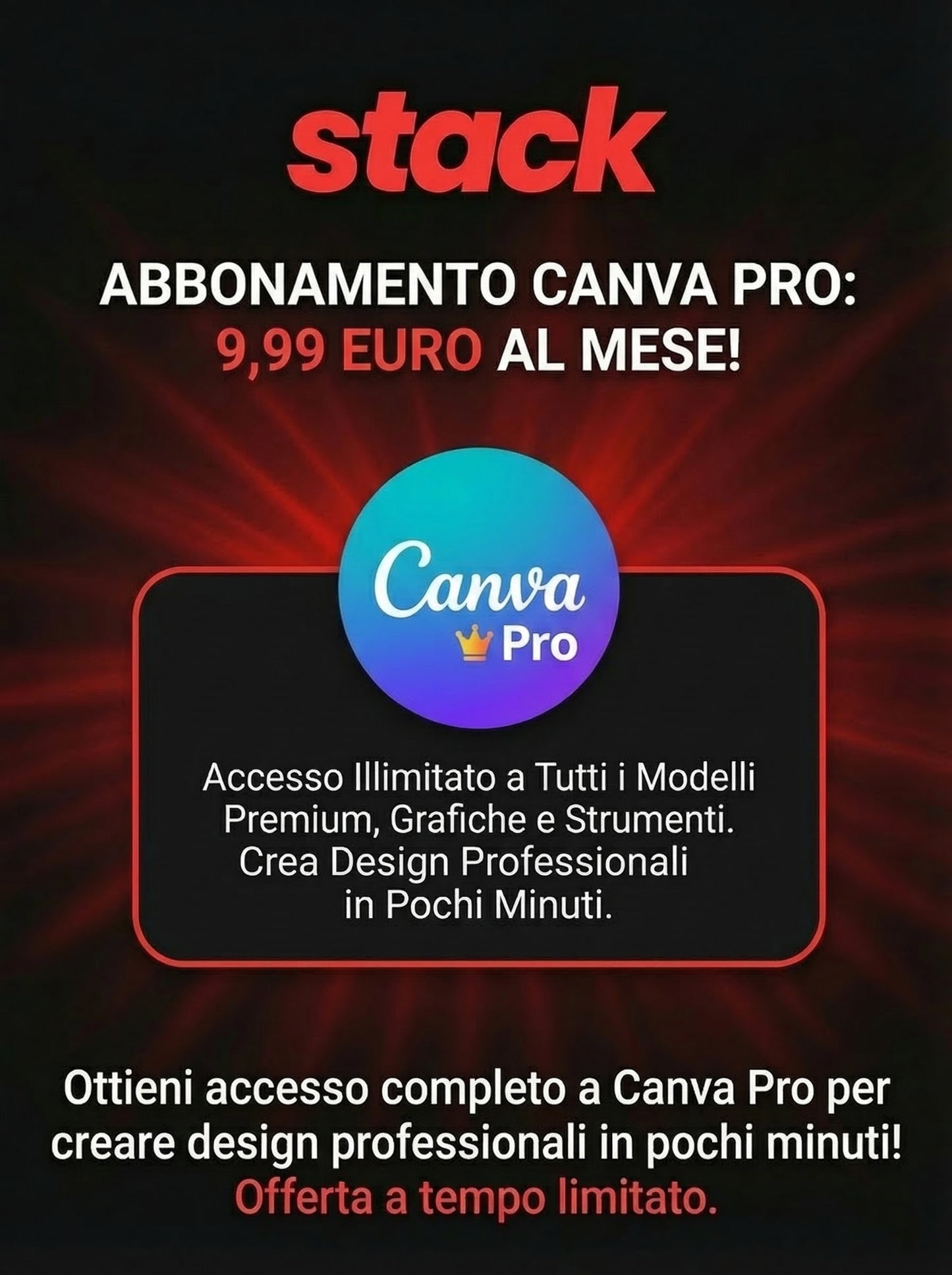 Abbonamento Canva PRO