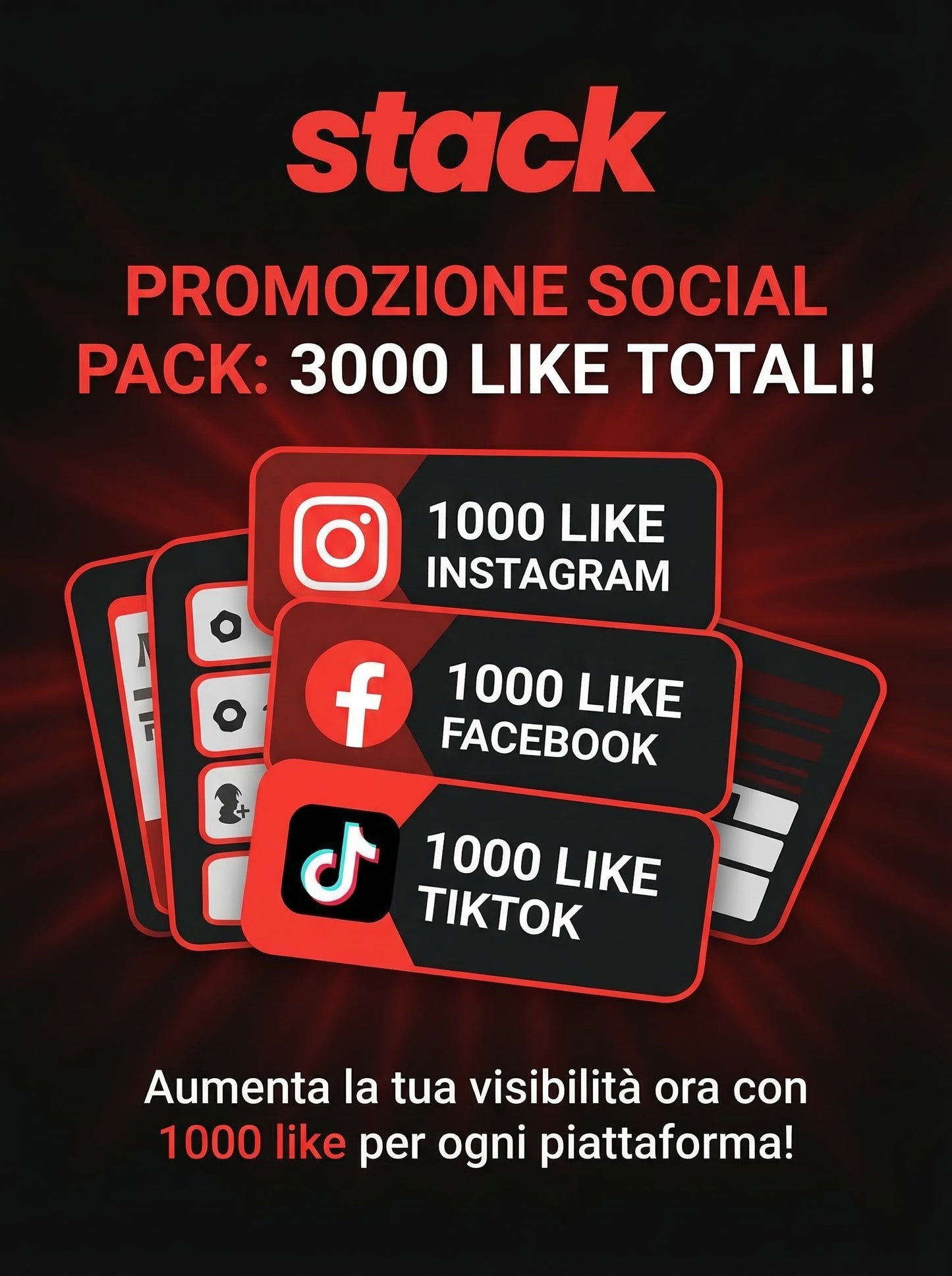 1000 Like REALI StackPRO®