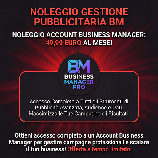 Noleggio Gestione Pubblicitaria BM